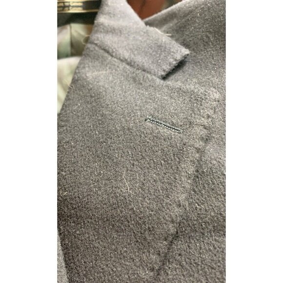 Arnold Brant Harry Rosen 41 L-T Pure Cashmere Blue Black Blazer Sport Coat READ! - Picture 12 of 13